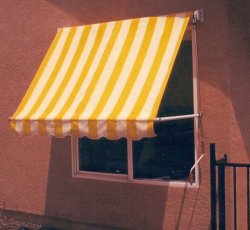 retractable awning solair sunbrella